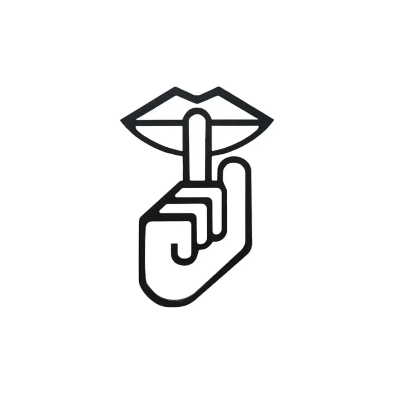 Loví Personalizaciones - Cartel Silencio