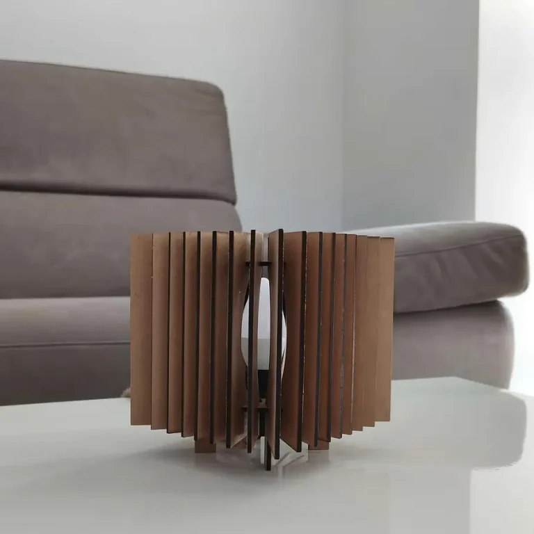 Loví Personalizaciones - Lámpara Paramétrica Mesilla. Cuadrada