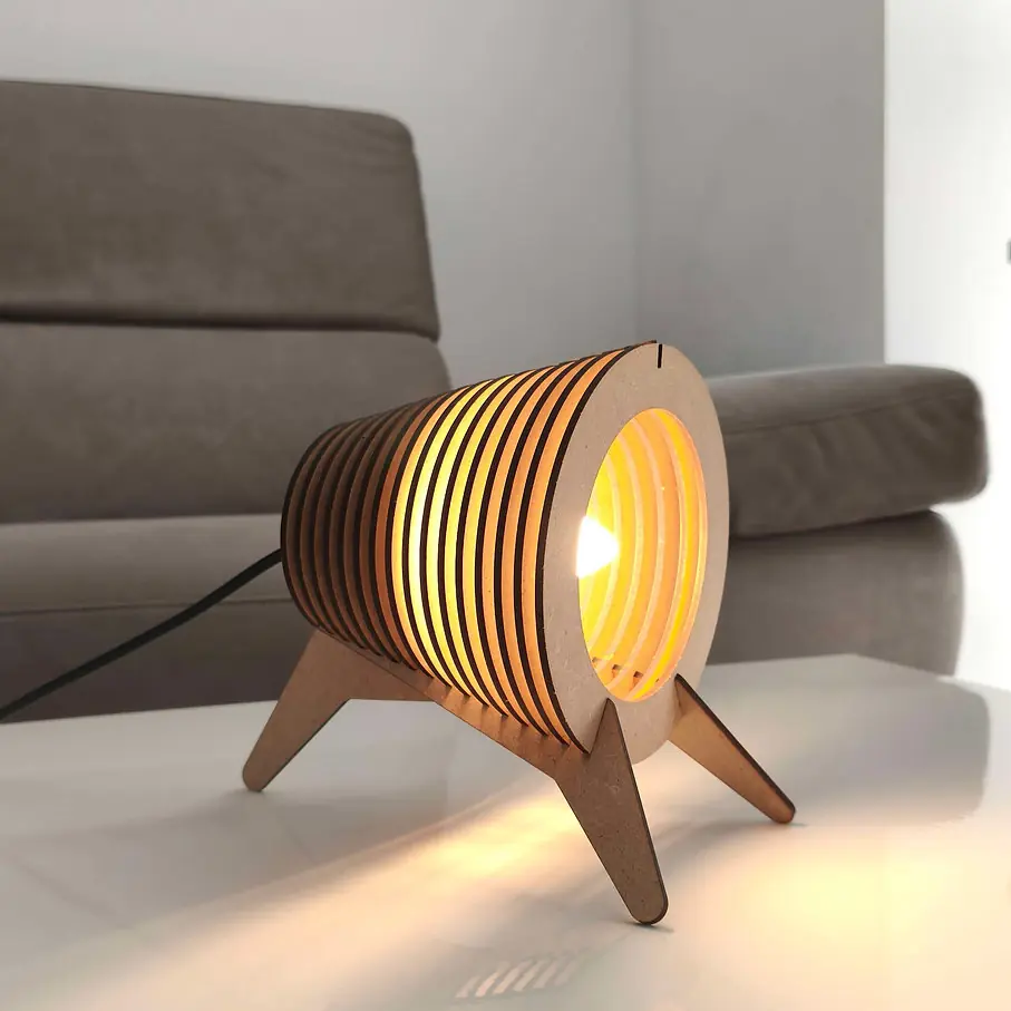 Loví Personalizaciones - Lámpara Paramétrica para Mesilla modelo Foco 3