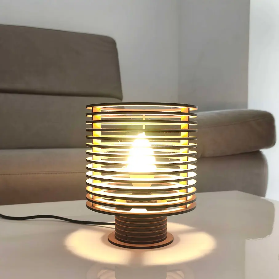 Loví Personalizaciones - Lámpara Paramétrica para Mesilla modelo Torre