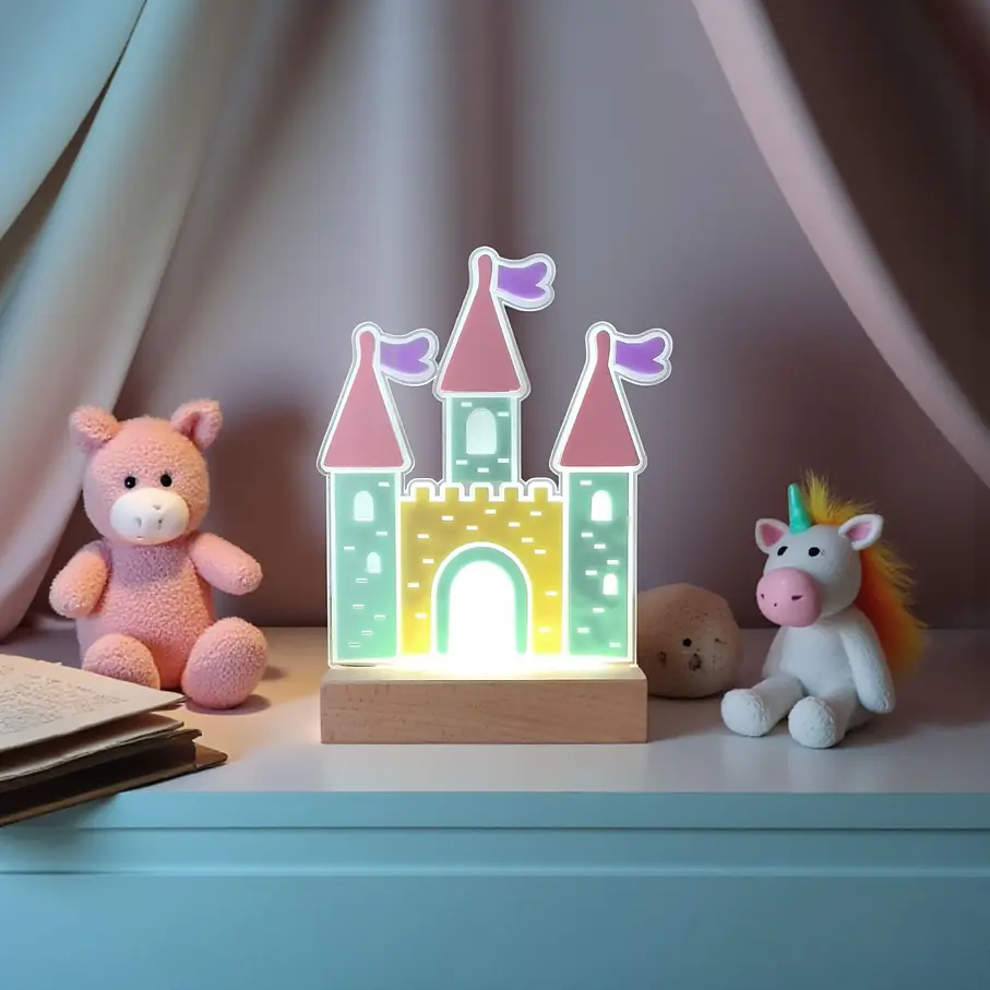 Loví Personalizaciones - Lámpara infantil en acrílico personalizada 1