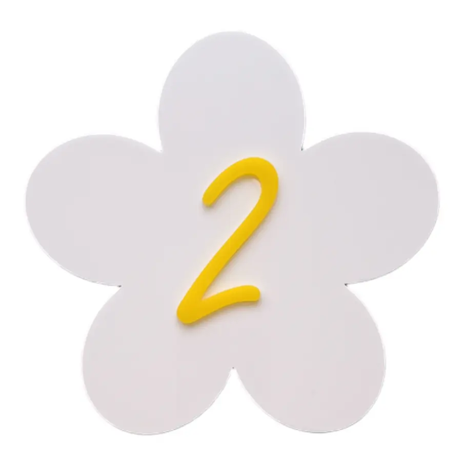 Loví Personalizaciones - Natalicio en forma de margarita 2