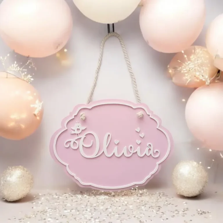 Loví Personalizaciones - Placa Infantil Personalizada