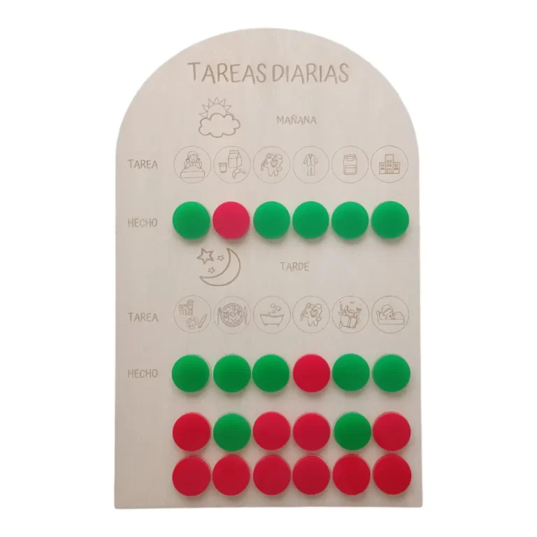 Loví Personalizaciones - Placa de rutinas diaria personalizada